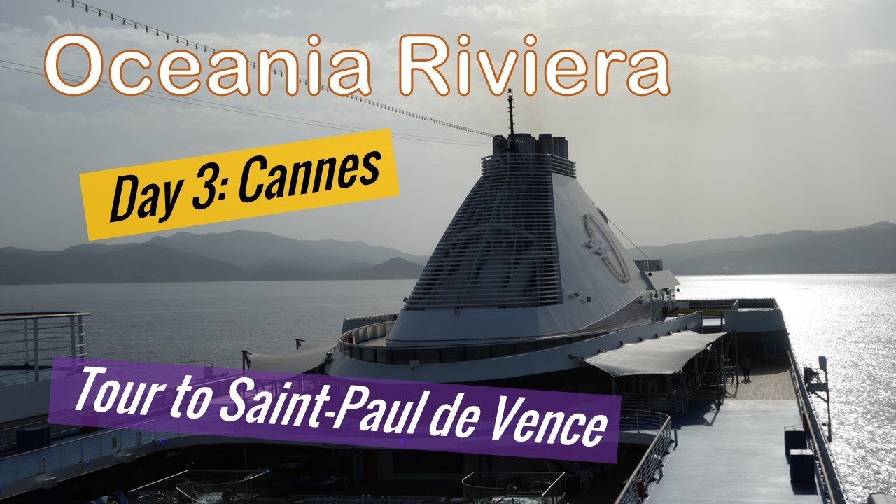 Oceania Riviera Day 3: Cannes, Saint-Paul de Vence, Grand Dining Room dinner