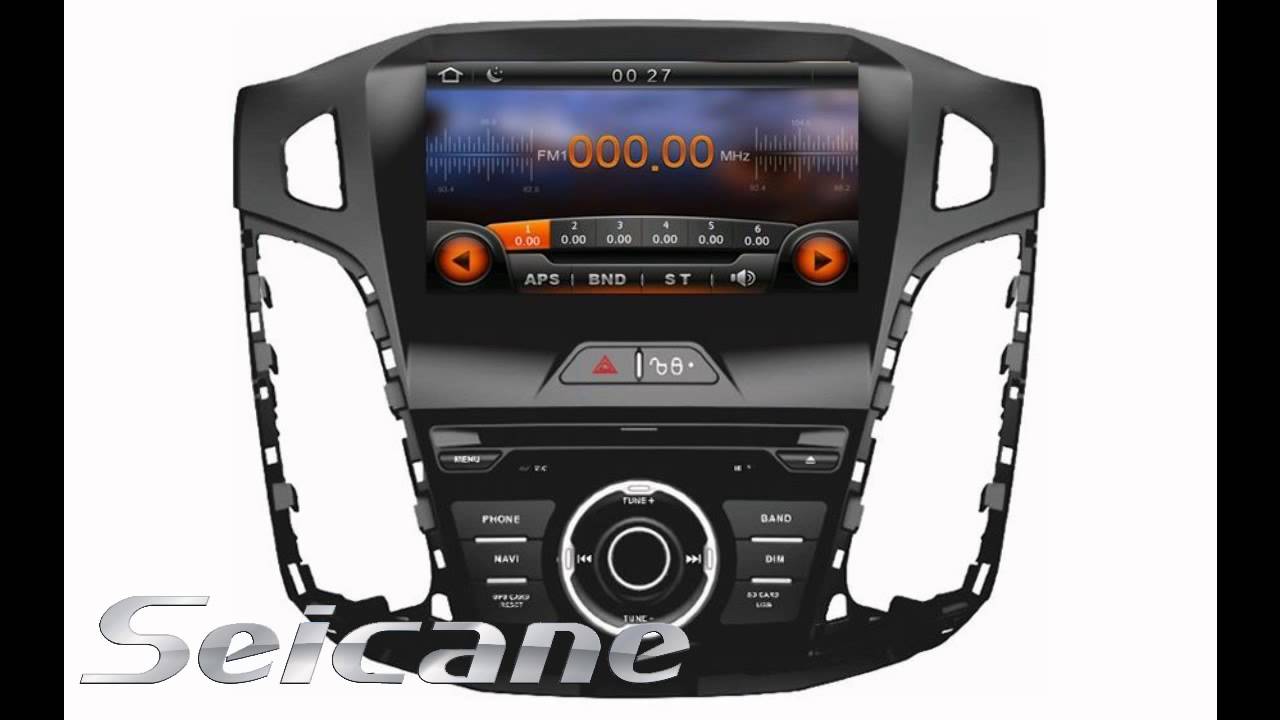 2012 2013 Ford Focus Radio Stereo Removal Upgrade to Sat Nav Head Unit