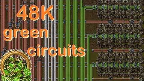 48 thousand green circuits per minute belt based megabase