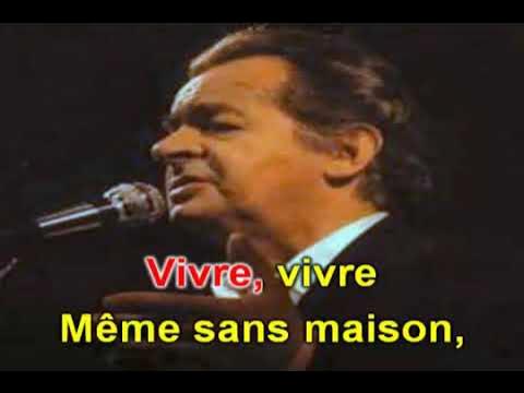 Ma dernière volonté de Serge Reggiani version karaoké (vidéo karaoké n