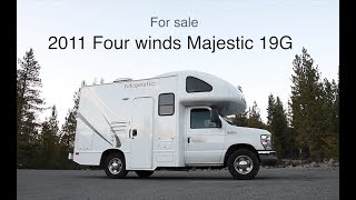 Sold 2011 Four winds Majestic 19G