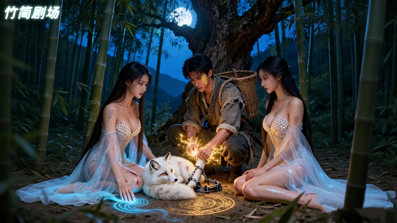 Деревенский парень спас умирающих лис, не подозревая, что наградит двух фей и унаследует миллиарды.