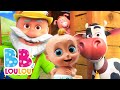 Dans la ferme de Mathurin - Comptines et chansons pour enfants | BB LouLou | Les Animaux de la Ferme