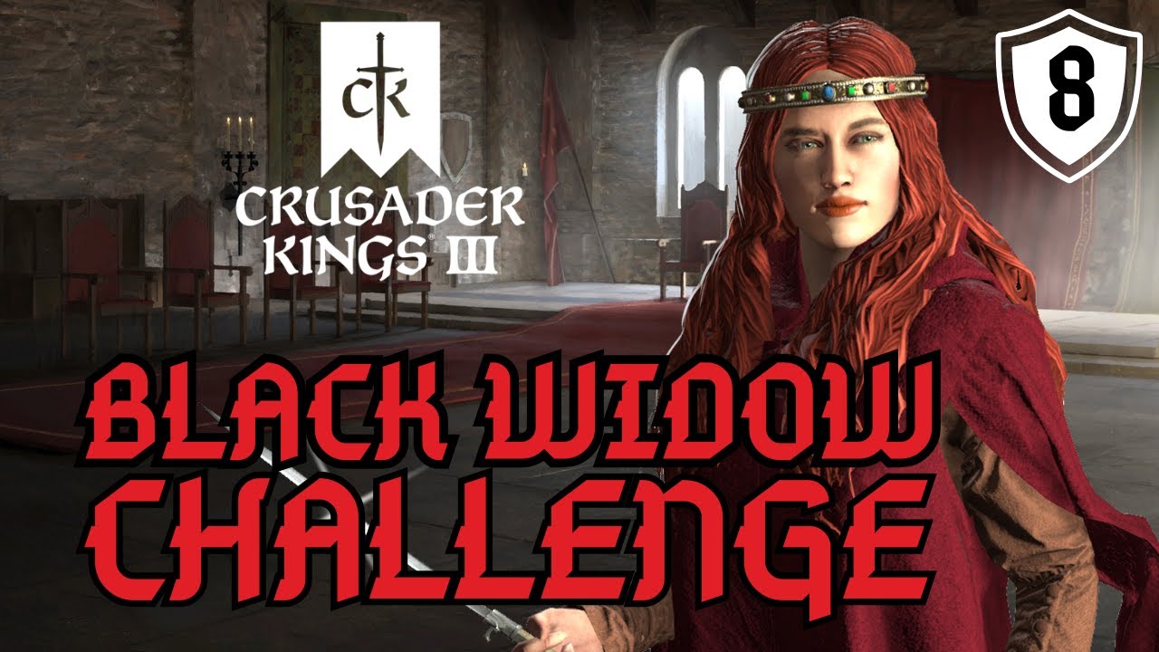 Cecilia's Big Comeback! | CK3 Crusader Kings 3 Black Widow Challenge EP 8