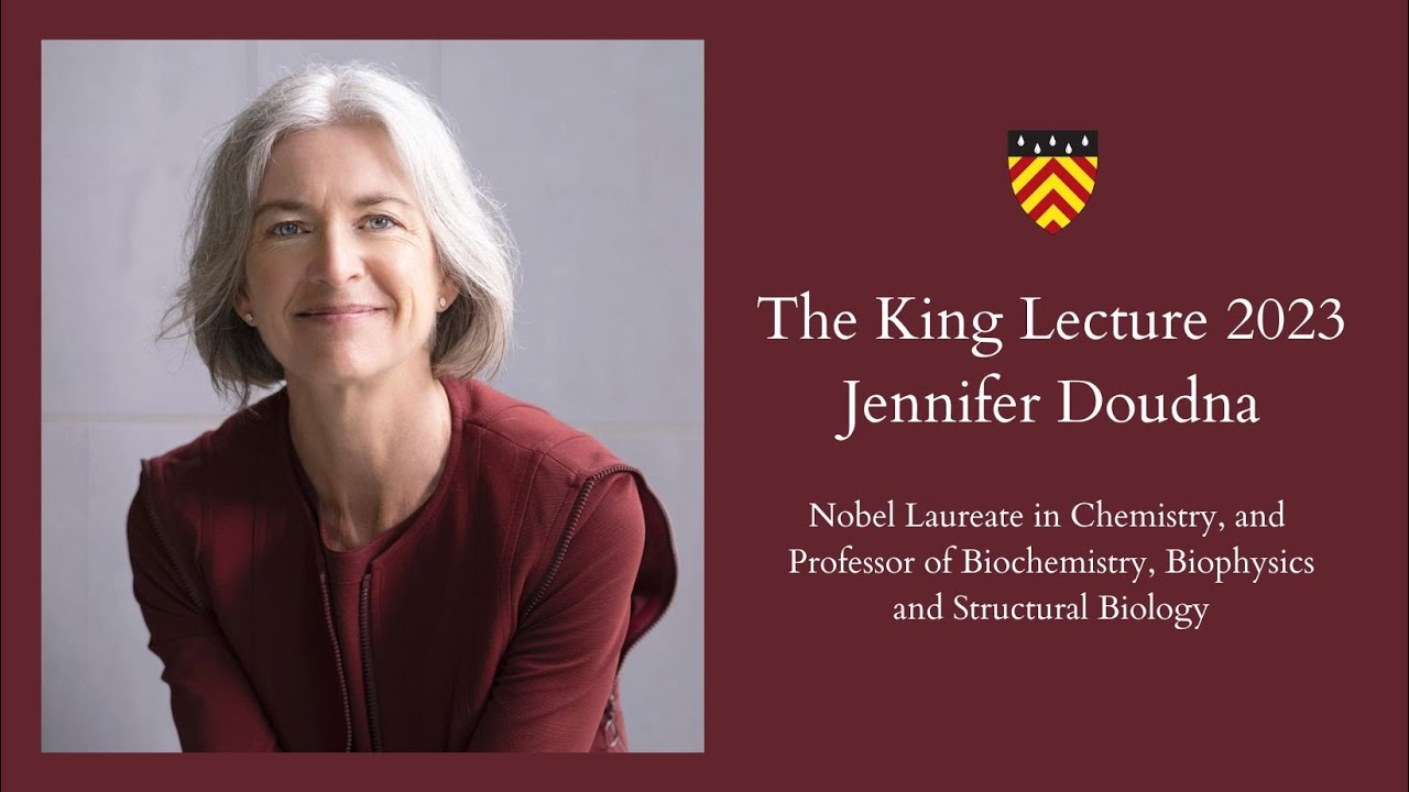 Clare Hall King Lecture 2023 - Jennifer Doudna