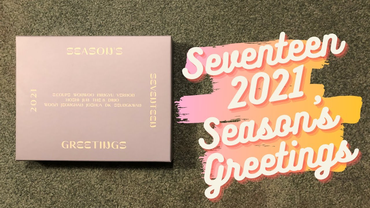 Unboxing 💎 Seventeen 2021 Season’s Greetings - YouTube