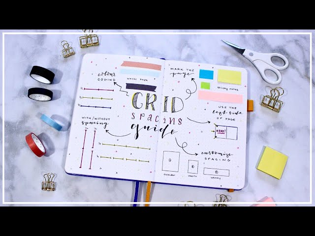 7 Ways to use Washi Tape in your Bullet Journal (ENGLISH) 