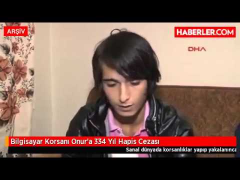 Bilgisayar Korsanı Onur'a 334 Yıl Hapis Cezası