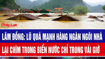 Lâm Đồng: Lũ quá mạnh, hàng ngàn ngôi nhà lại chìm trong biển nước chỉ trong vài giờ