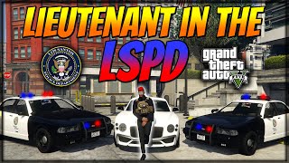 GTA 5 - I BECAME A LIEUTENANT IN THE LSPD!! | GTA 5 Role Play