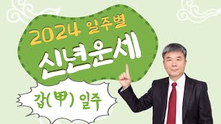 2024년 신년운세 - 갑(甲) 일주  | 재물운, 애정운, 건강운, 사주테라피