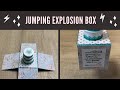 Jumping Explosion Box with Cake 💟 Hüpfende Explosionsbox mit Torte | Tutorial | Birthday Gift