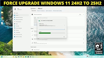 How to force upgrade Windows 11 24H2 to 25H2