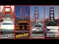 Crossing the Golden Gate Bridge of San Francisco in 4 Ubisoft Games (DRIVER, Watch Dogs, The Crew)