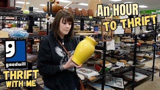 An HOUR to Thrift | Goodwill Thrift With Me | Reselling