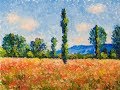 Татьяна Зубова. Пишем маслом маковое поле К. Моне | Oil painting Tatiana Zubova |Poppy field Monet
