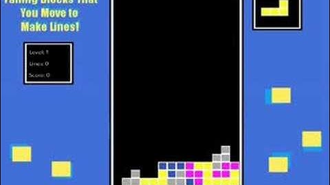 Falling Blocks You Move to Make Lines