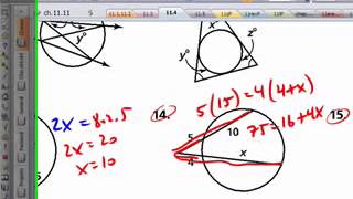 Angle measures, Segment lengths