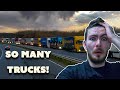 Truck Chaos at British Border Crossings