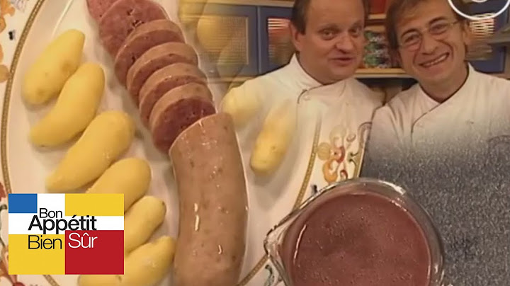 Saucisson de Lyon à la sauce au  vin rouge [Recette]