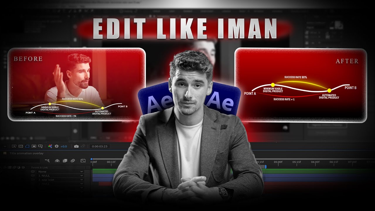 How to edit like Iman gadzhi Crazy line animation (step by step guide)