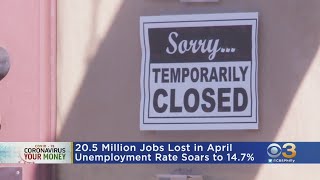 Unemployment Rates In US Soar To 14.7%, The Highest Since The Great Depression
