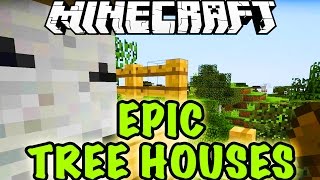 OJ Playz Minecraft: Season 2 episode 1- Epic Tree Houses