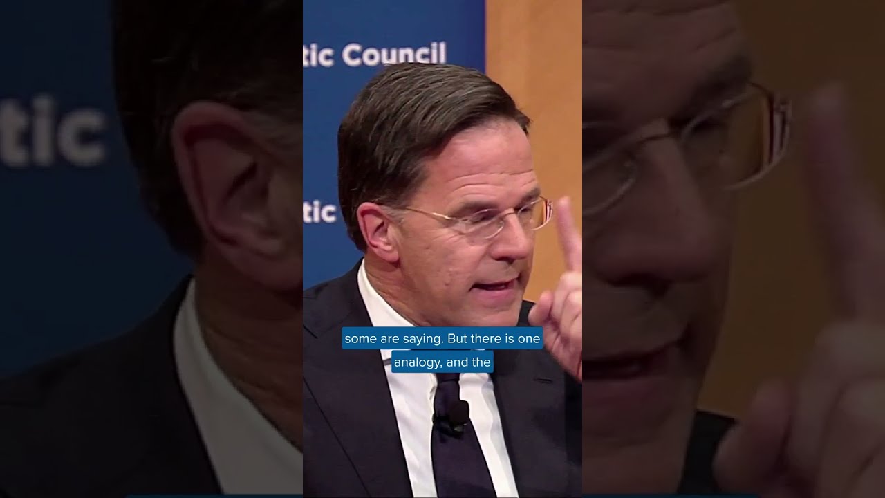 Mark Rutte (Premierminister Niederlande) nach dem EU-Gipfel am 27.10.23