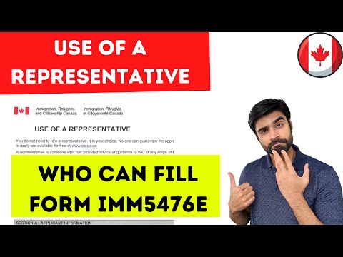 IMM5476e Use of A Representative