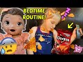 BABY ALIVE does her BEDTIME ROUTINE! FUNNY MOM ROUTINE! The Lilly and Mommy Show!  FUNNY KIDS SKIT!