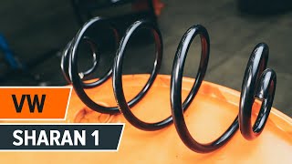 Hoe Schroefveren SEAT ALHAMBRA (7V8, 7V9) vervangen - videohandleidingen
