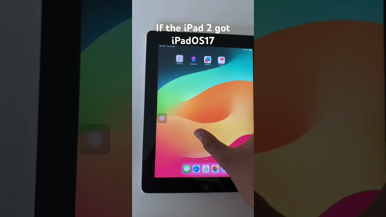 If The IPad 2 Got IPadOS 17 Shorts