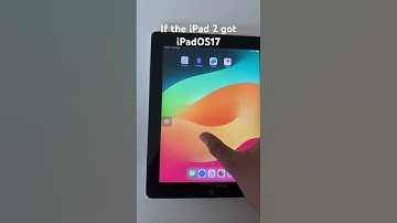 If the iPad 2 got iPadOS 17 #shorts