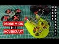 Drone Bekas jadi Hovercraft alias WHOOP HOVERCRAFT