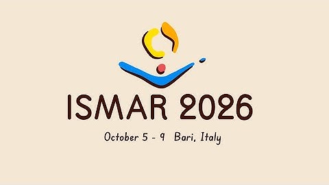 Trailer IEEE ISMAR 2026 - Bari, Italy Oct. 5 - Oct.  9 2026