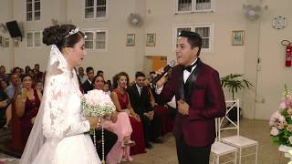 Video thumbnail of "Aleluia - Casamento Lizandra e Douglas"