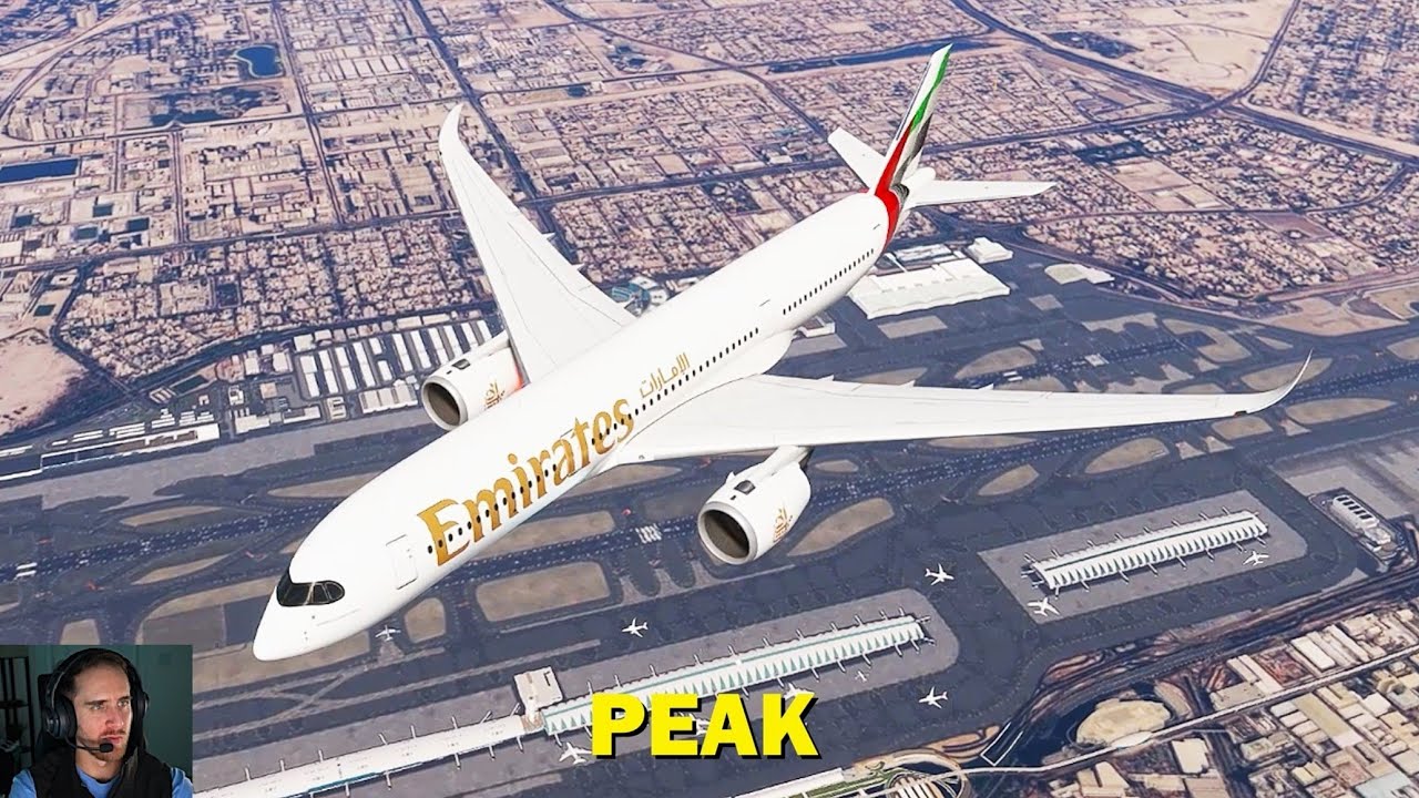 Новый Airbus A350-900 в Microsoft Flight Simulator! Полный полет с управлением воздушным движение...