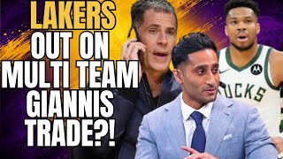 LAKERS OUT ON MULTI TEAM GIANNIS TRADE