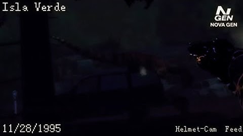 “DILOPHOSAURUS ATTACK" - Nova Genetics Helmet-Cam Footage // 11/30/1995 [VHS Archives]