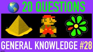 GENERAL KNOWLEDGE TRIVIA QUIZ #28 - 20 General Knowledge Trivia Questions and Answers Pub Quiz screenshot 4