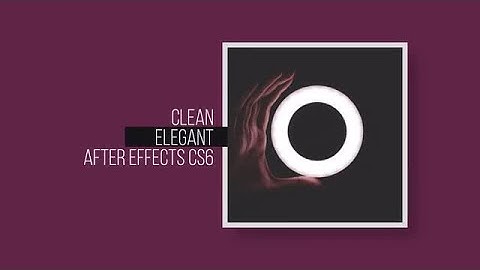 Dynamic Slideshow After Effects Templates