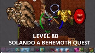 SOLANDO A BEHEMOTH QUEST NO LEVEL 80