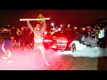 Muscle Cars VIOLENTLY Takeover Traffic Leaving Car Meet!