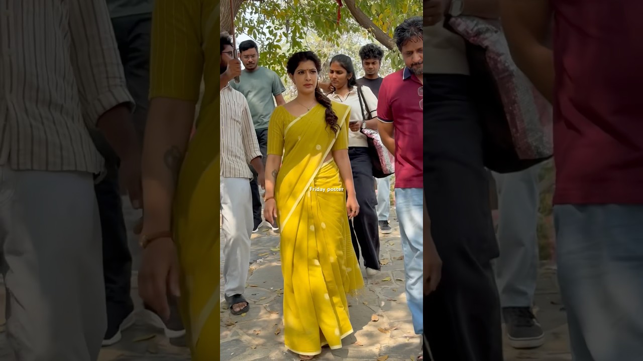 చీర కట్టుకున్న చందమామ లాగా ఉంది కదా వరలక్ష్మి|#varalakshmisharathkumar #fridayposter #trending