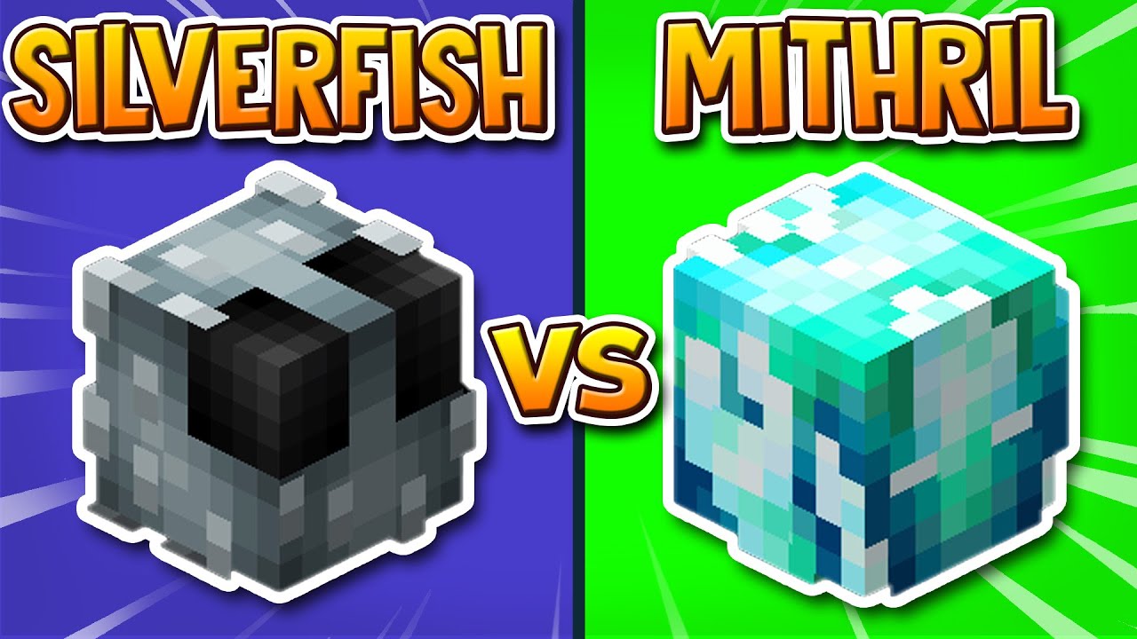 SILVERFISH VS MITHRIL GOLEM PET Hypixel Skyblock YouTube