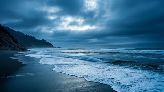 Calming Ocean Night Ambience to Help Your Mind Unwind and Sleep Better 🌊🌙