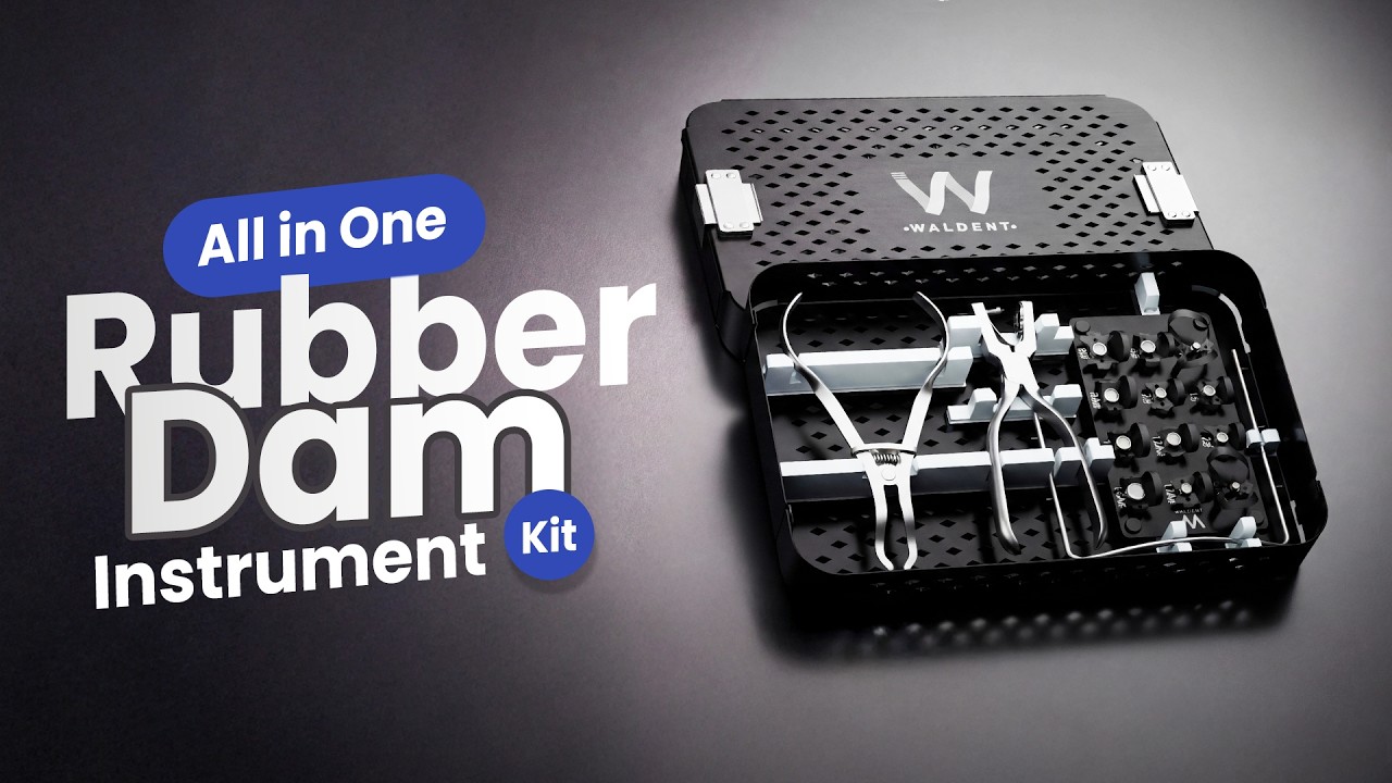 Secure, Quick, and Easy Tooth Isolation with Waldent Rubber Dam Instrument Kit | Dentalkart