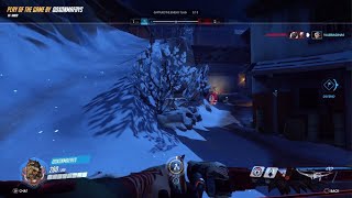 Overwatch when you get four kills with ULT at the spawn base