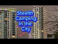 Stealth camping at salford quays media city coronationstreet