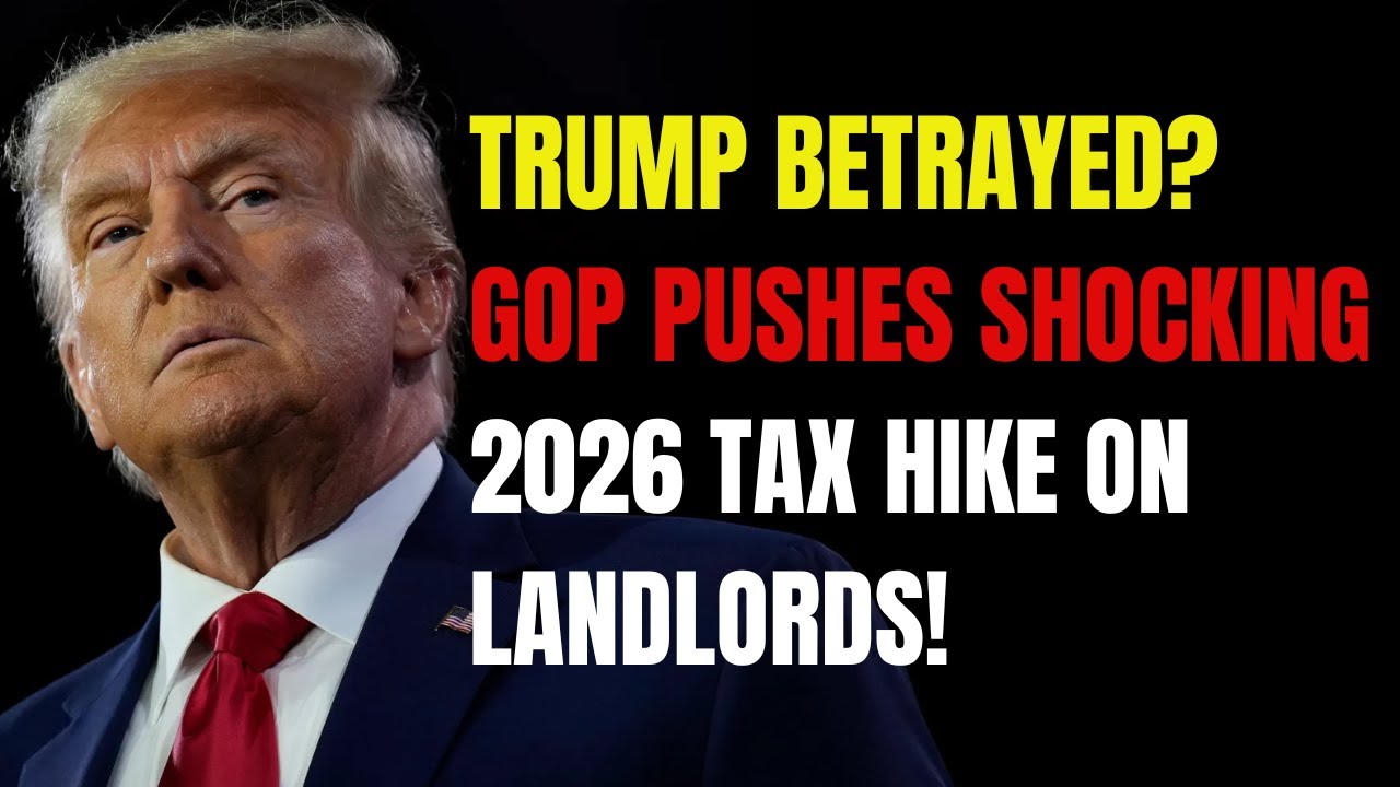 Трампа предали? ⚠️ Республиканская партия продвигает шокирующее повышение налогов для арендодател...